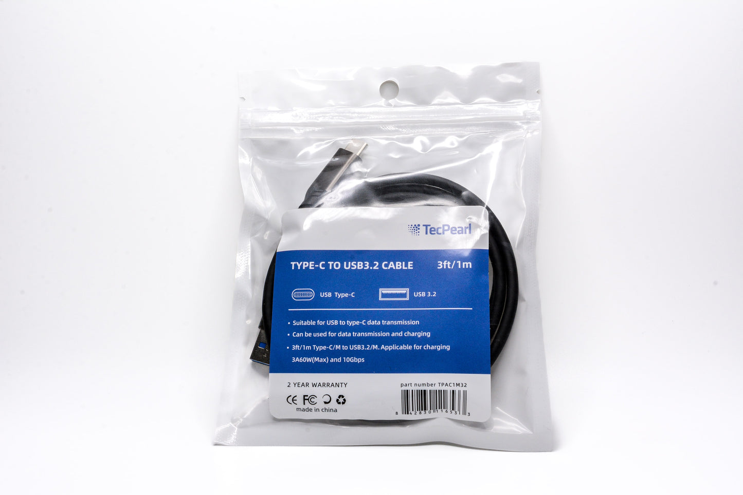 USB 3.1 CABLES (6FT/2M)