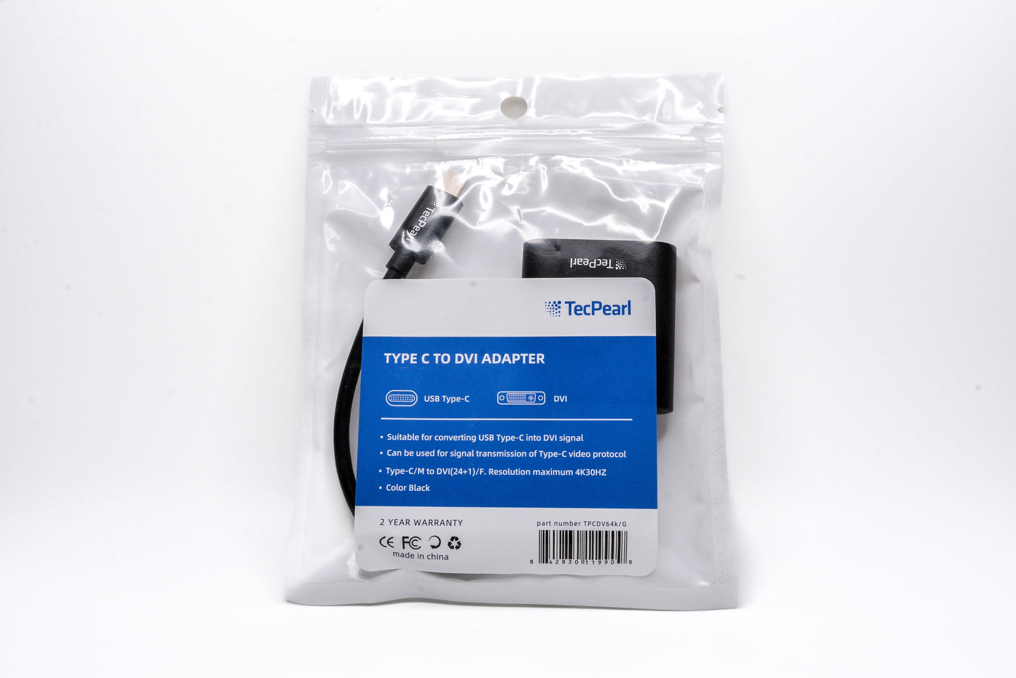 TYPE C TO DVI ADAPTER