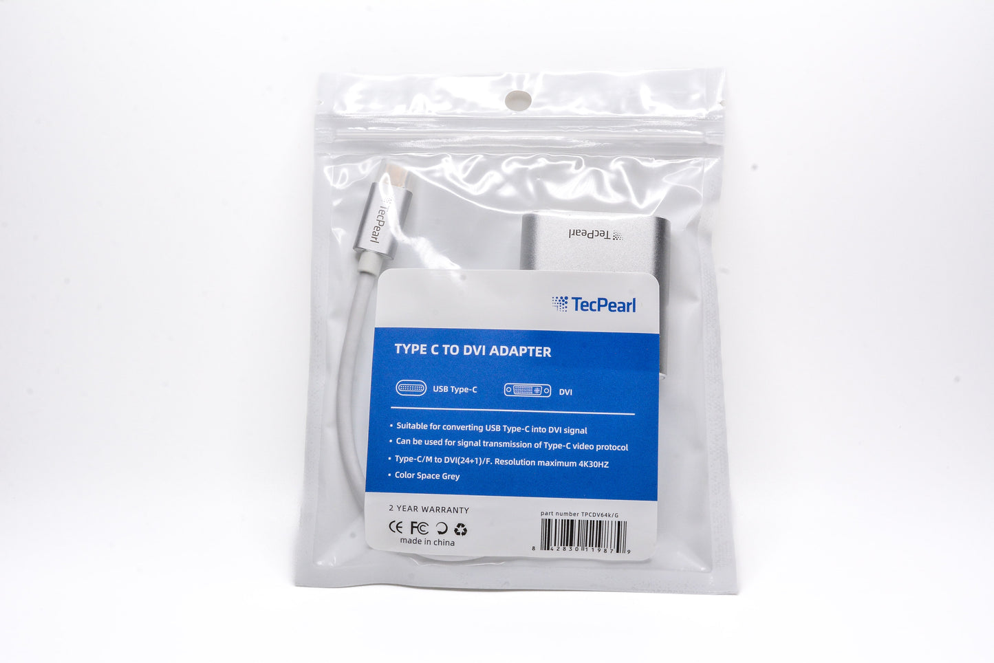 TYPE C TO DVI ADAPTER