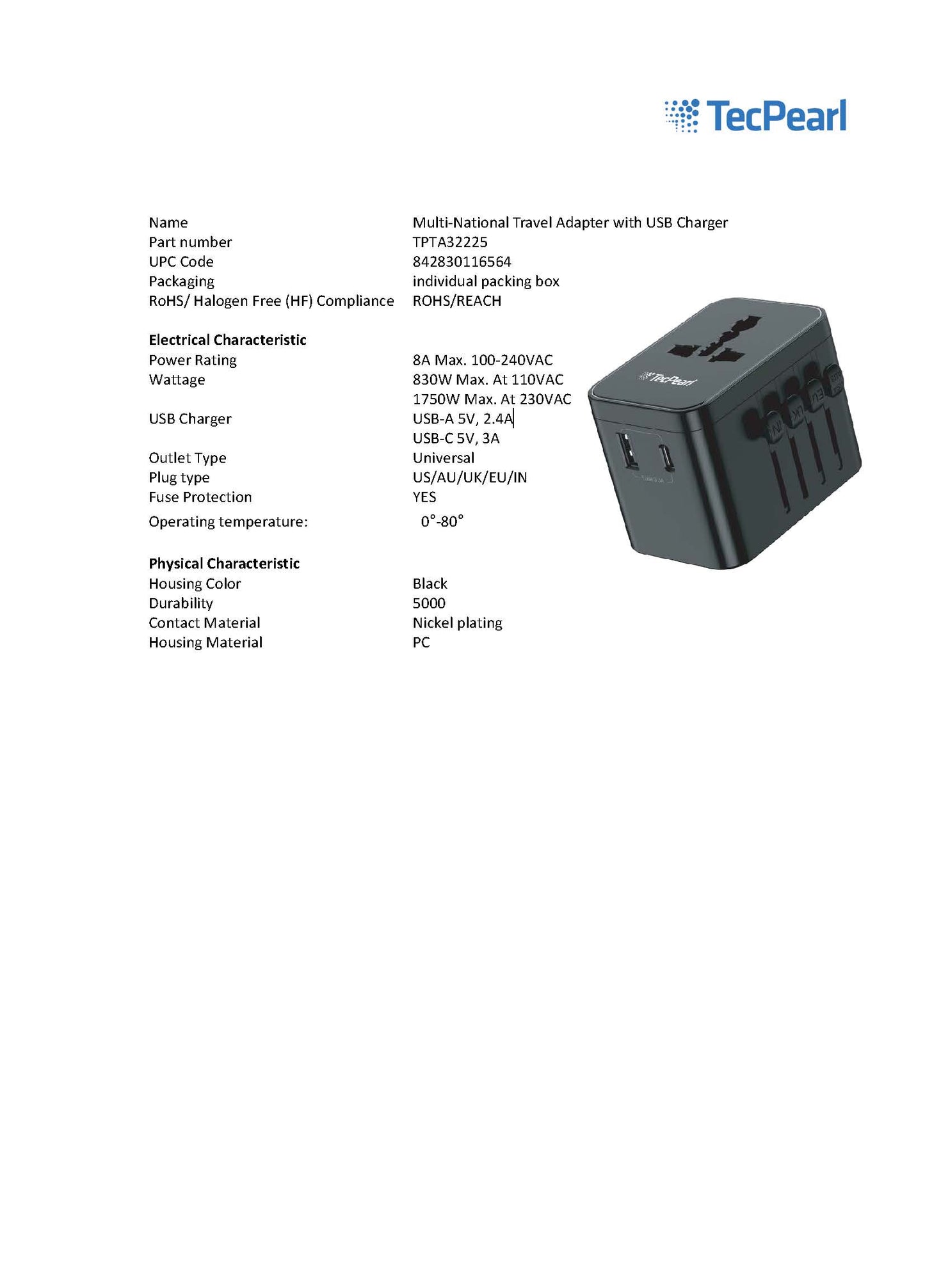 Universal Travel Adapter